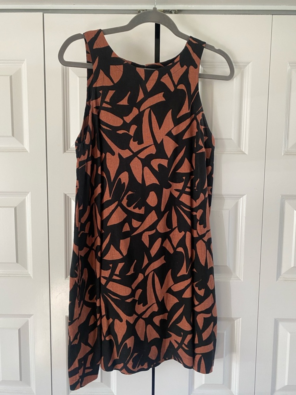 a new day Linen Blend Mini Dress